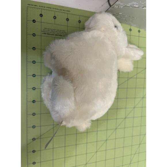 Inter American White Bunny Rabbit Plush Stuffed Animal - Picture 11 of 11